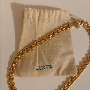 J.Crew Gold-Tone Chain Necklace